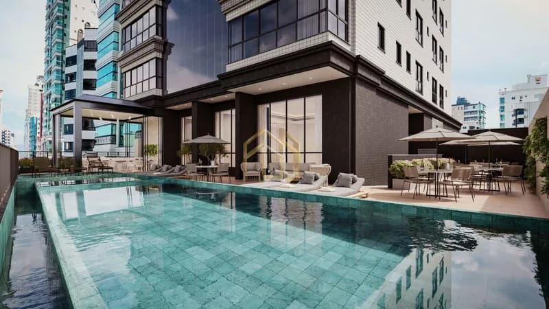 Apartamento 5q em Meia Praia, Itapema SC