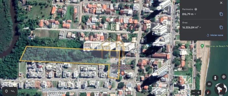 Terreno em Centro, Balneário Piçarras SC