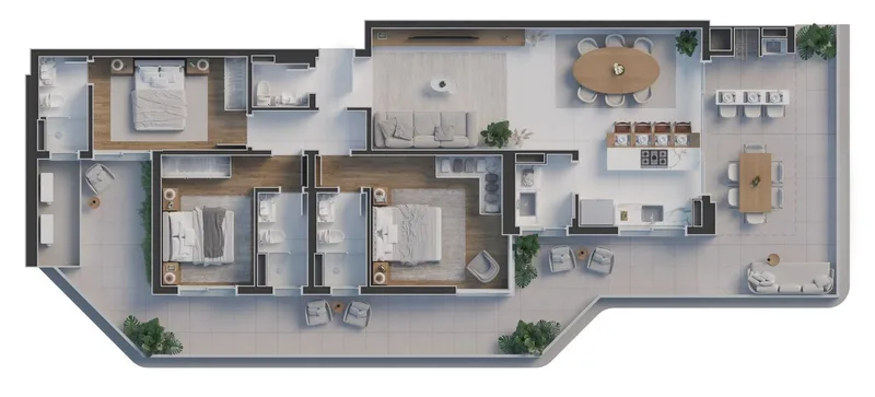 Apartamento 2 dorm. em Balneário Piçarras, Balneário Piçarras/SC · foto 2 | Família Broker