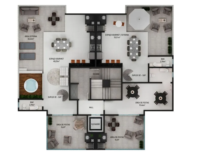 Apartamento 3 dorm. em Itacolomi, Balneário Piçarras/SC · foto 4 | Família Broker